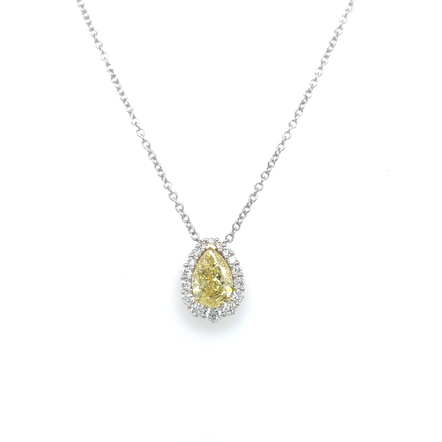 Collana con Pendente Goccia Fancy